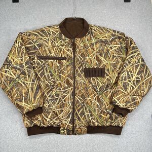 Vtg Mount'n Prairie Hunting Jacket Mens 4XL Skyline Camo Fall Flight Waterfowl